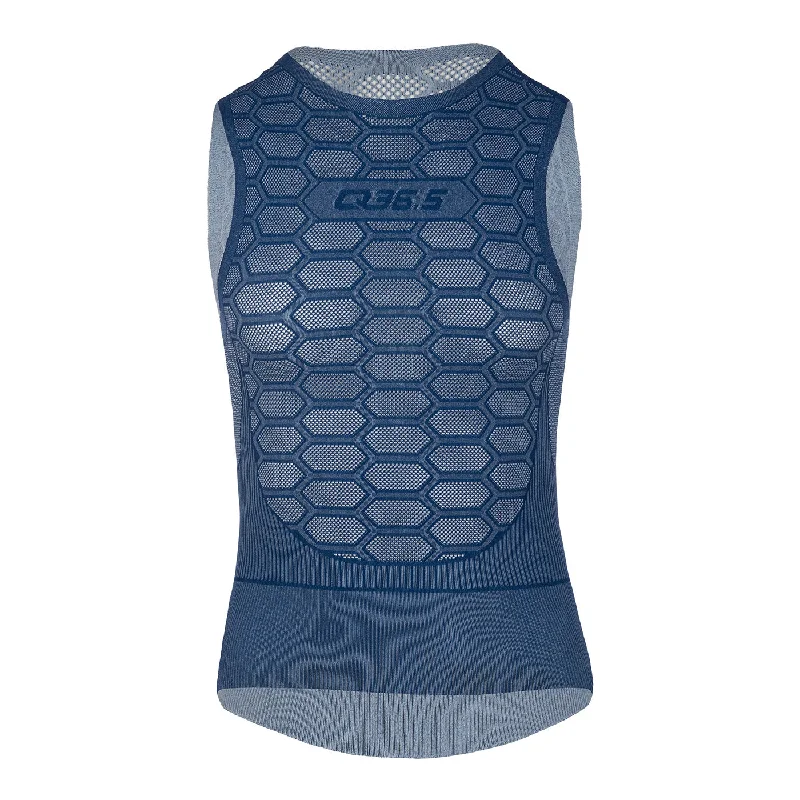 Q36.5 Base Layer 1 Sleeveless - Unisex Lightweight Zip Hoodie