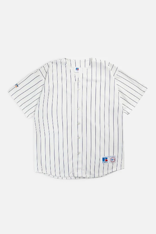 Vintage MLB Jersey - XL Long Sleeve Hoodie