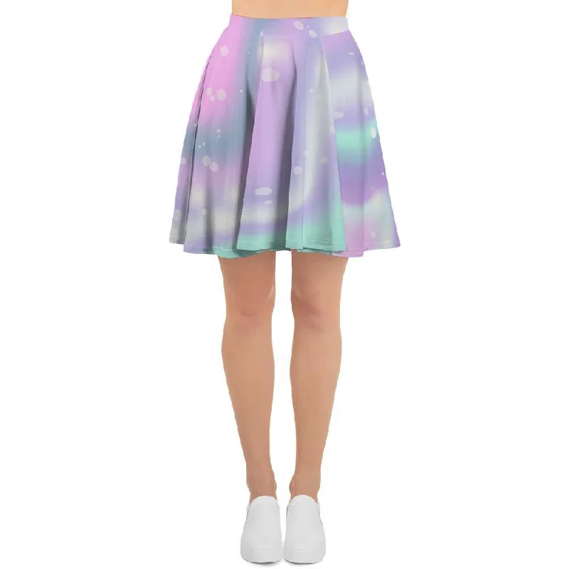 Holographic Psychedelic Women's Skirt Club unclassified skirts