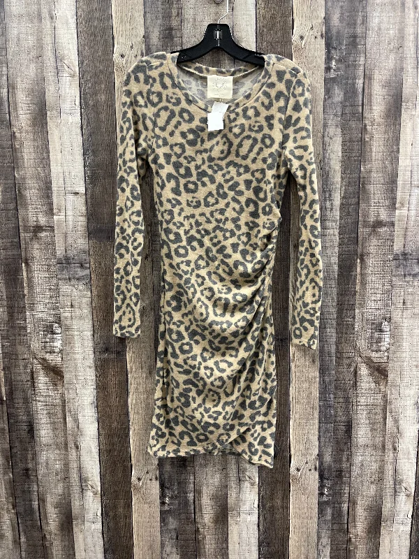 Dress Casual Maxi By Fantastic Fawn In Leopard Print, Size: S Best maxi dresses for curvy figures