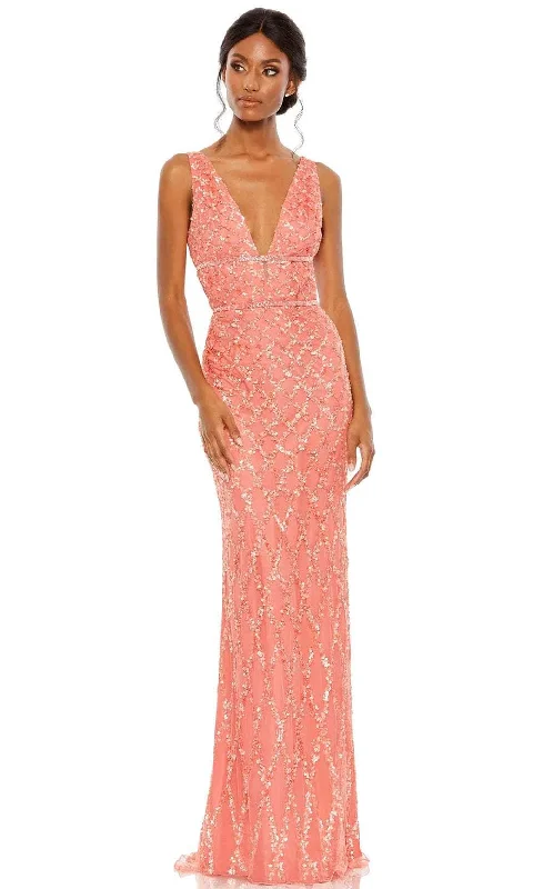 Mac Duggal 5669 - Sleeveless Plunging V-Neck Evening Dress Must-have party dresses for this season