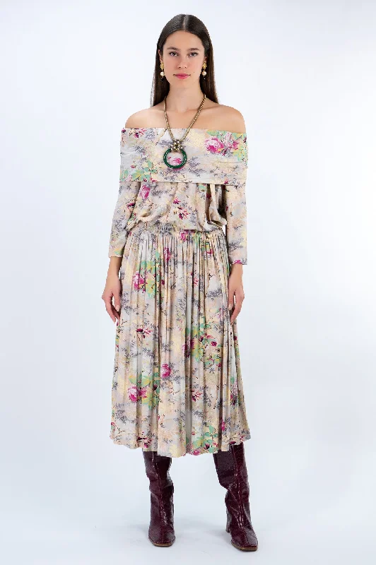 Mounia Dress Floral Minimalist floral dresses