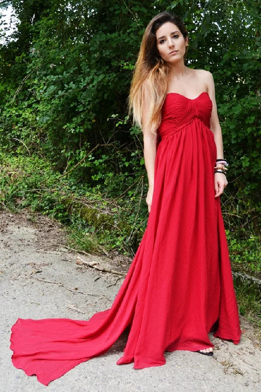 A-line Sweetheart Floor Length Chapel Chiffon Prom Dress Summer unclassified dresses A-line Sweetheart Floor Length Chapel Chiffon Prom Dress Summer unclassified dresses