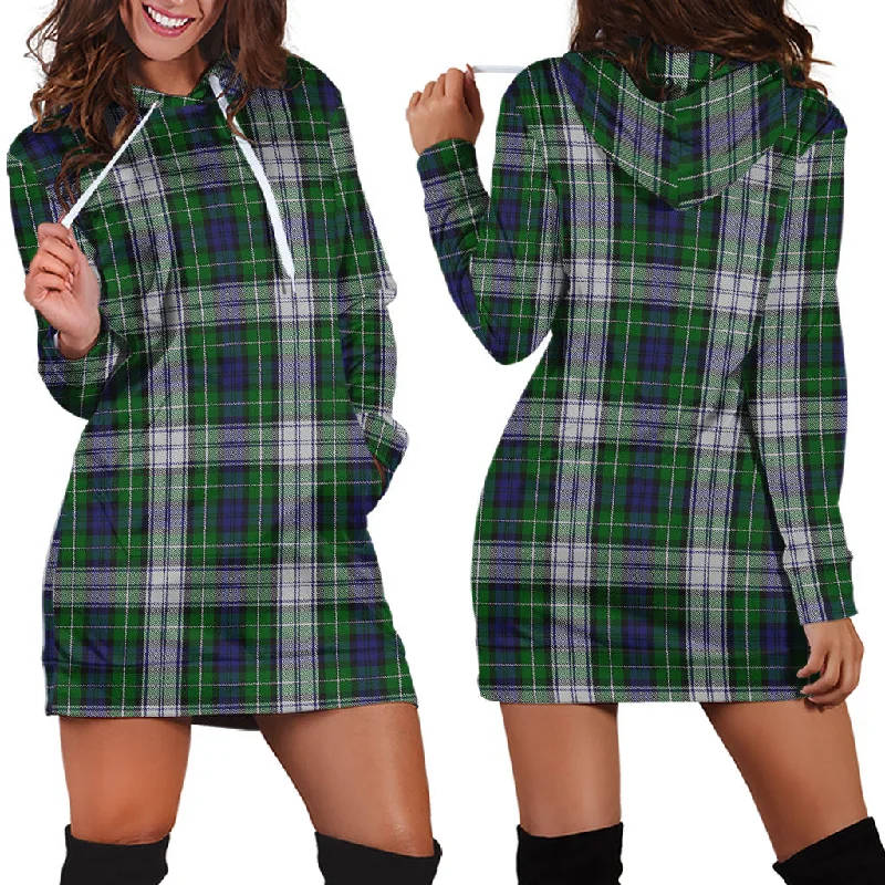 Forbes Dress Tartan Hoodie Dress Mesh unclassified dresses