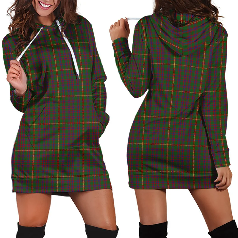 Hall Tartan Hoodie Dress Stylish unclassified dresses