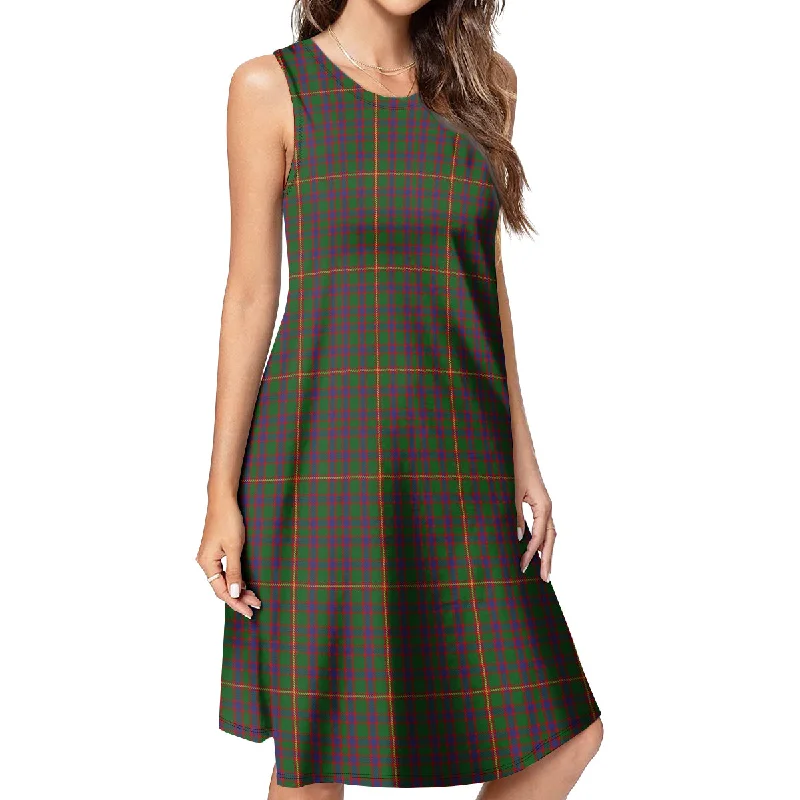 Hall Tartan Womens Casual Dresses Formal unclassified dresses