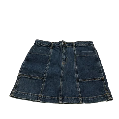 Blue Denim Skirt Mini & Short Old Navy, Size 12 Mini Skirt Chic