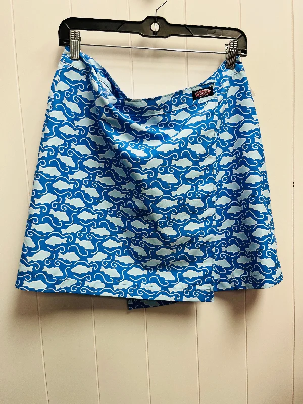 Blue Skirt Mini & Short Vineyard Vines, Size M Retro Mini Skirt