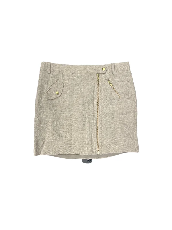 Cream Skirt Mini & Short J. Crew, Size 6 Mini Skirt Party