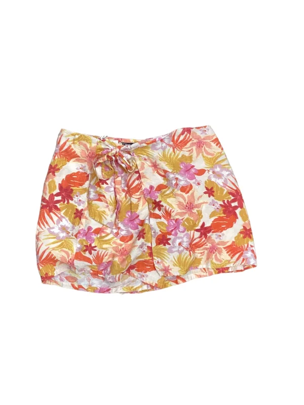 Floral Print Skirt Mini & Short Lulus, Size L Camo Mini Skirt