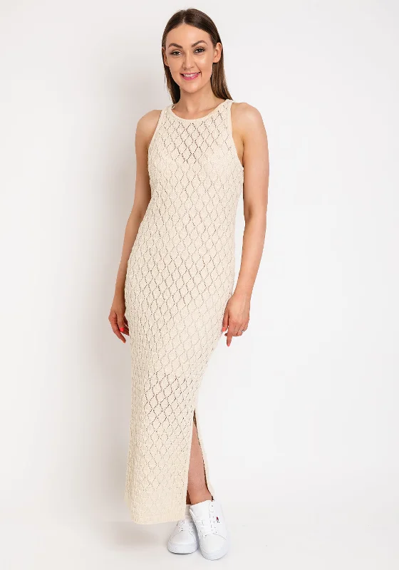 Vero Moda Evelyn Crochet Maxi Dress, Birch Midi Maxi Skirt