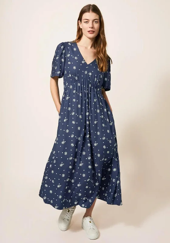 White Stuff Lucy Print Maxi Dress, Navy Maxi Skirt Collection