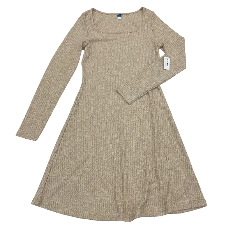 TAN DRESS SWEATER by OLD NAVY Size:S Knit Winter Sweater